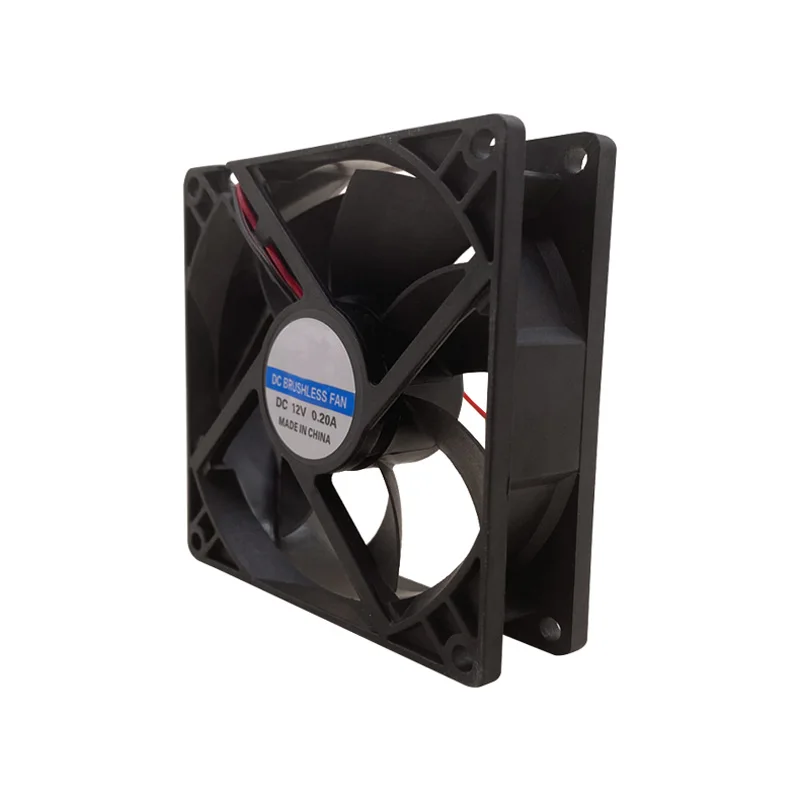Computer Cooling Fan 5Pcs DC Brushless Fans Computer Case Cooling CPU Fan 5V 12V 24V Sleeve Bearing 2 Lines 25/30/35/40/50/60/70/80*10mm 80/90*25mm