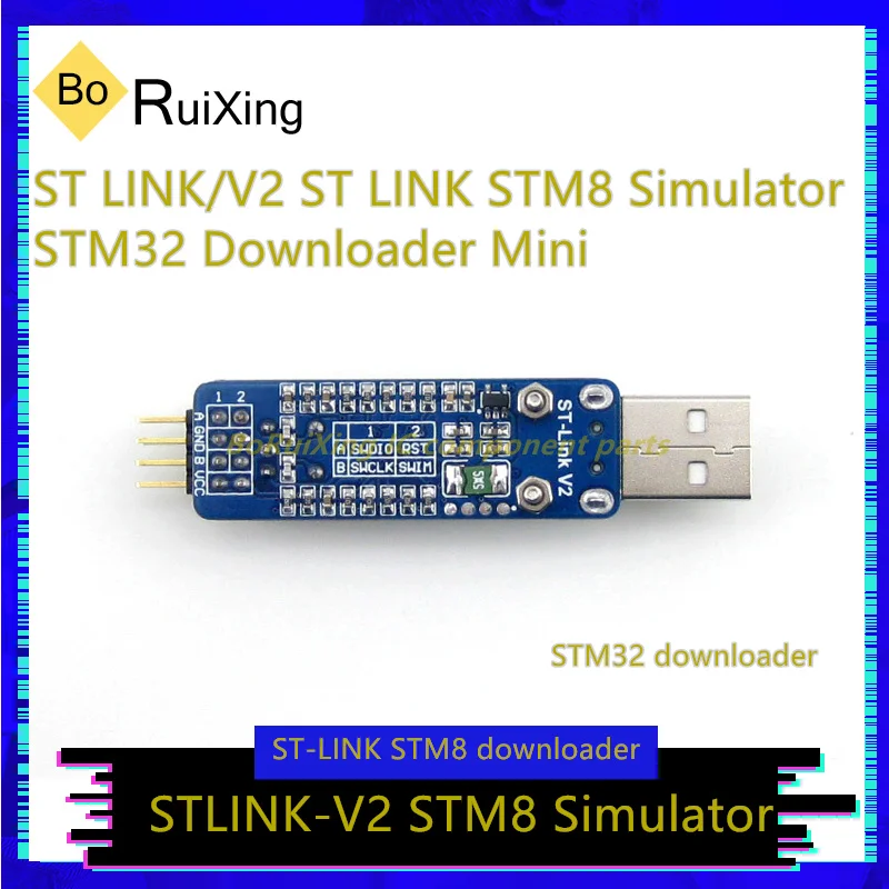 1 Pz/Lotto St-Link-V2-Mini St Link/V2 St Link Stm8 Simulator Stm32 Downloader Mini