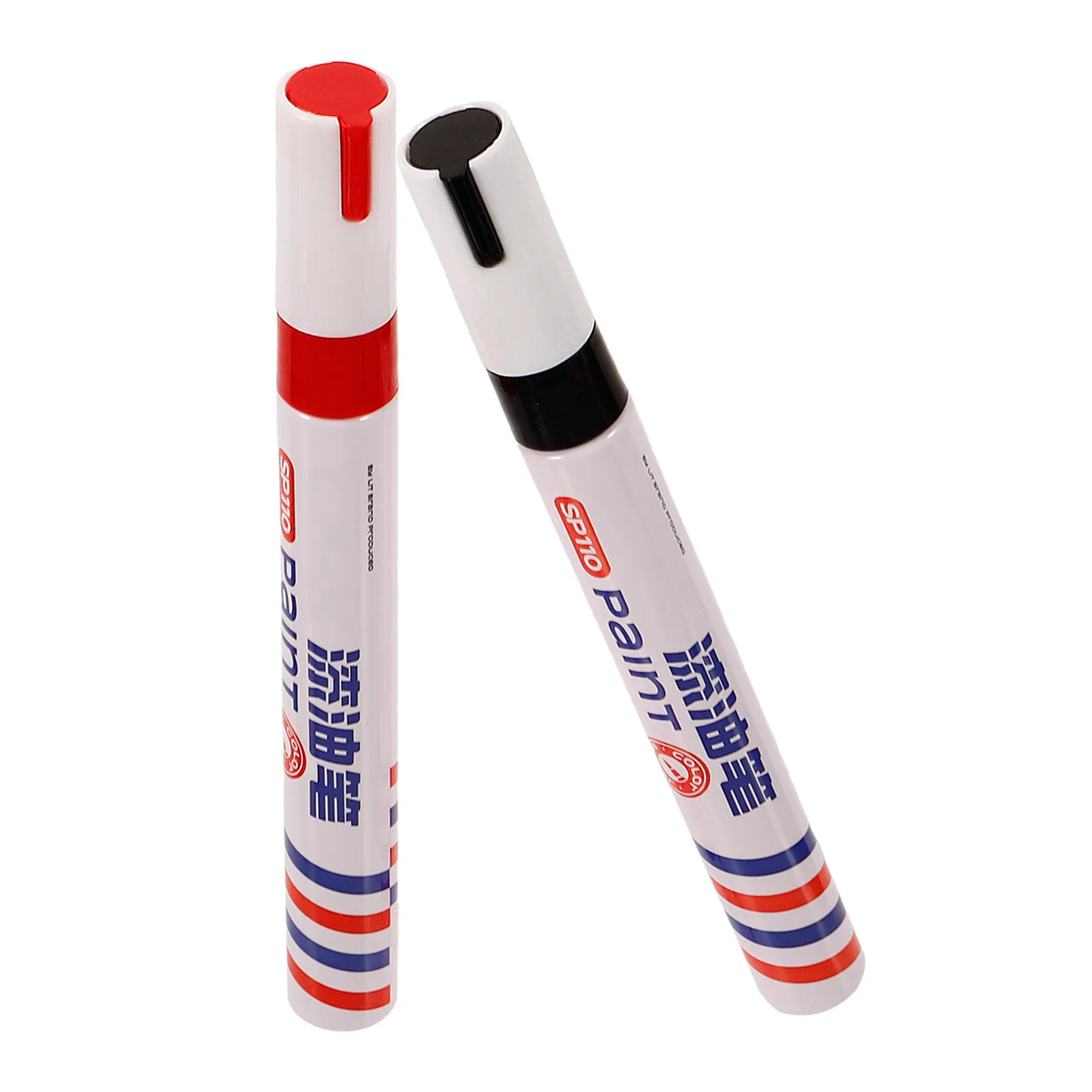 2개 묶음 묘비/비석/석재/금속/유리/목재/플라스틱/종이용 기념비 쓰기 보수 키트, 간편하게 사용 가능, 퇴색 없음