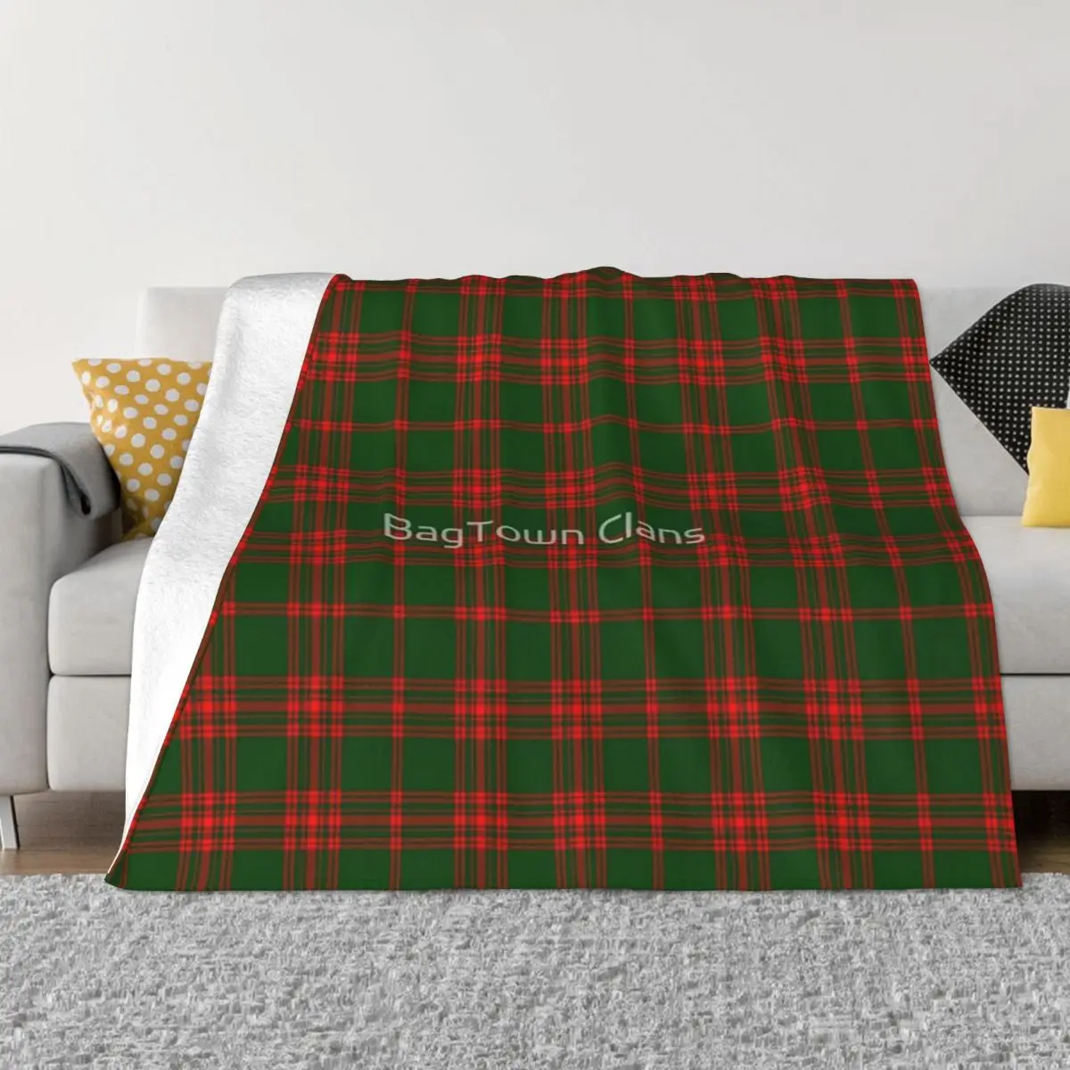 Clan Menzies Coperta Tartan Copriletto Sul Letto Divano Letto Da Esterno