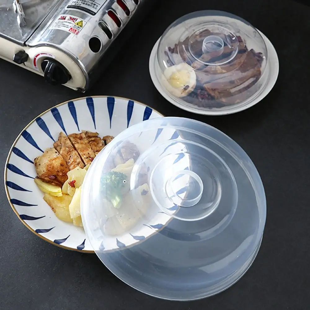 Reusable Vented Microwave Splatter Cover Lid Food Fresh Keeping Plastic Universal Covering Kitchen Bowls Cake Dish 1Pcs food cover kitchen supplies fresh keeping cover microwave cover preservation cover bowl cover