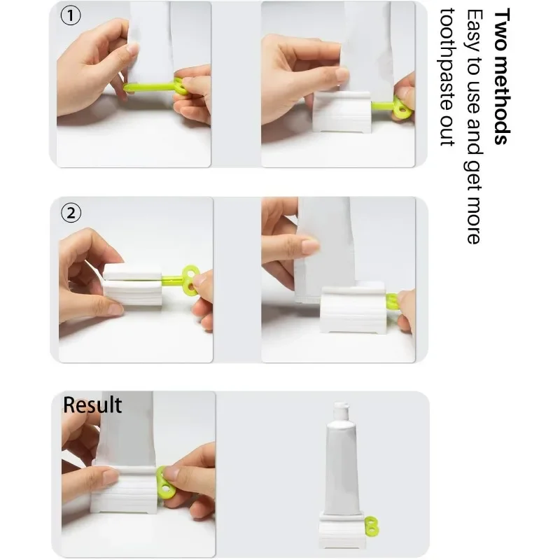 Toothpaste Squeezer, Toothpaste Tube Squeezers, Multi-Purpose Toothpaste Dispenser, Rolling Toothpaste Holder Stand 3