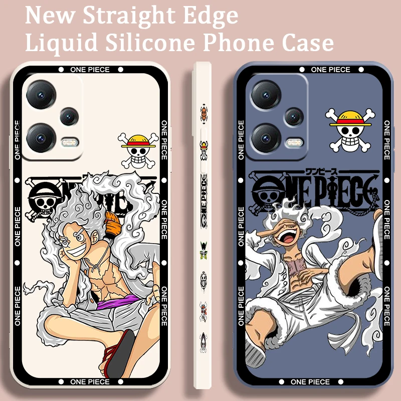 ワンピースルフィ漫画液体左ロープ Xiaomi Redmi 注 12 12S 12R 11 11T