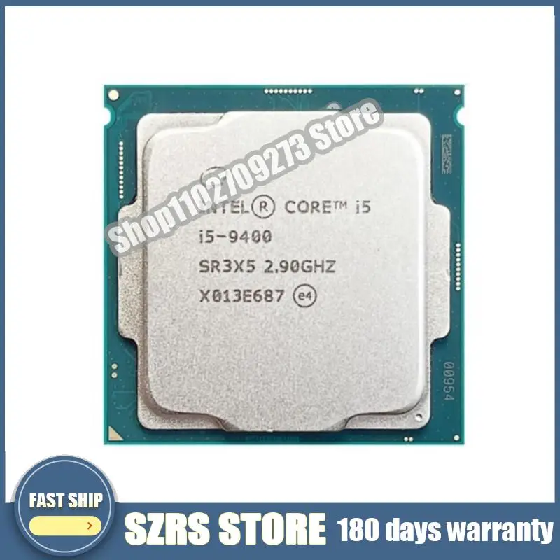 Processeur Int @ L Core I5 9400 2.9Ghz, 6 Tubi, 6 Fili, 65W, 9M, Lga 1151, D'Occasion