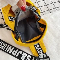 Children Messenger Bag Cute Canvas Crossbody Chest Bag Trendy Mother Kid Bags for Girl Solid Bags for Children Bolsas Para Niños 4