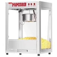 Stainless steel popcorn machine Commercial spherical butterfly popcorn machine Fully automatic popcorn machine 1