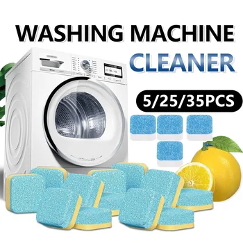 Lemon-Scent Washing Machine Cleaner Tablets 1