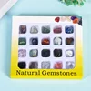 20 types of children's mineral specimens boxed crystal agate stone mineral crystal ore 6