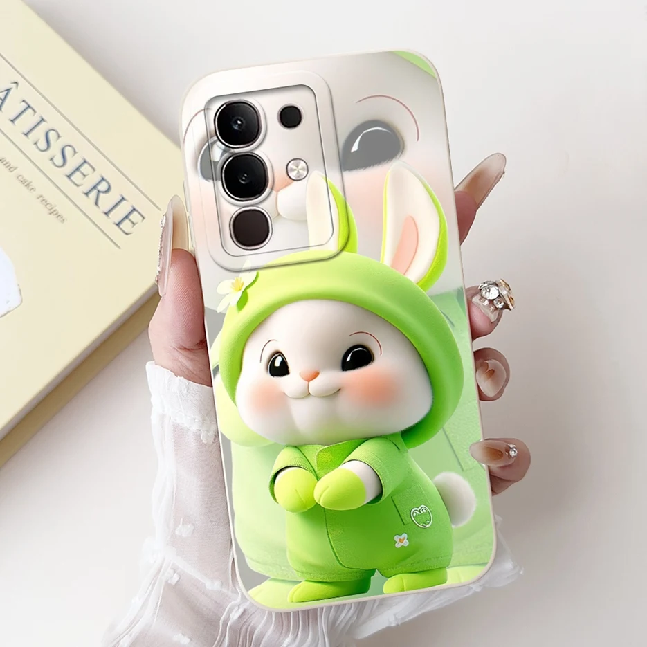 Fashion Rabbit Cartoon Shockproof Phone Case - Soft TPU Cover