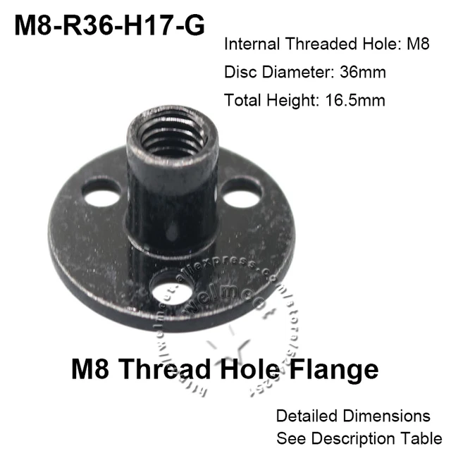 Accouplement Arbre Universel 8mm à 8mm - Joint Rotatif En Acier, L35 X D14 Mm, Pour Modèles RC, Imprimantes 3D