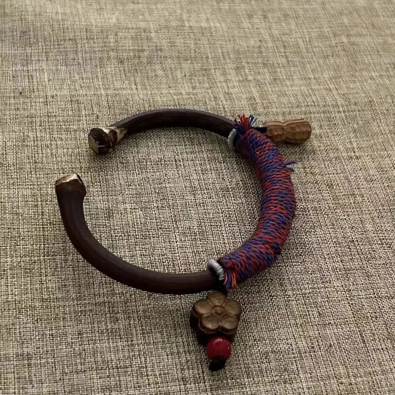 Natural Chicken Blood Vine Tibetan Bracelet - image 7