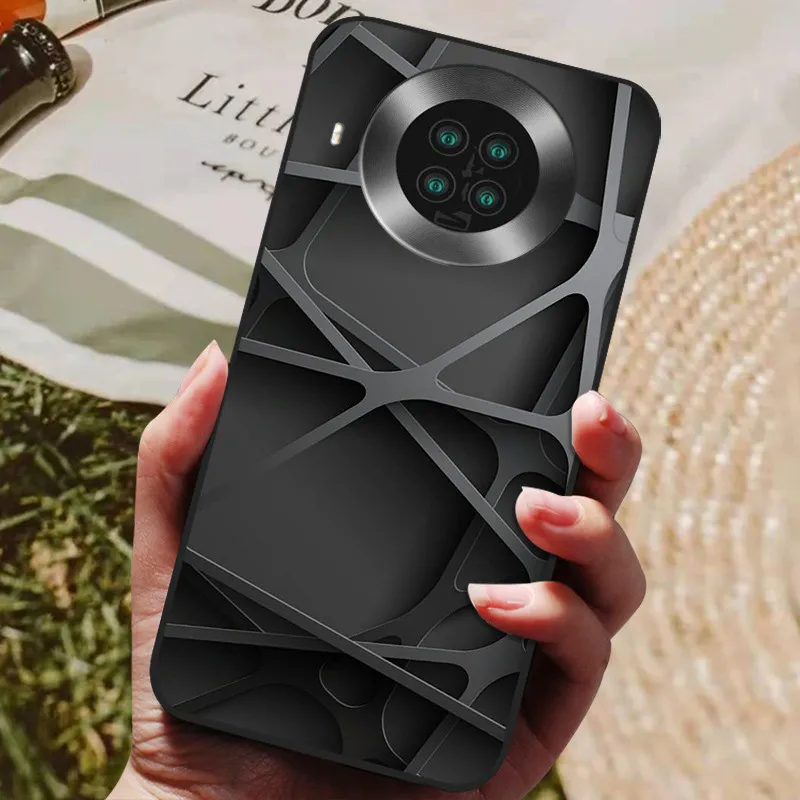 Silicone Soft Cute Fashion Black Bumper Protective Phone Case