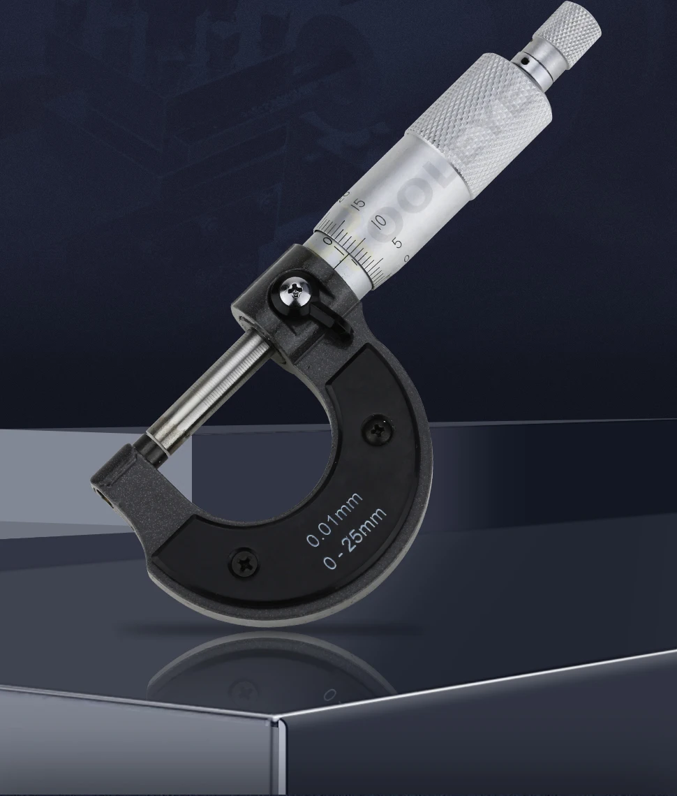 Description Picture 3 of itemExternal Micrometer Set Outside Micrometer Micro Meter Mechanical Micrometers Measuring Tools Micrometric Gauges For Measurement