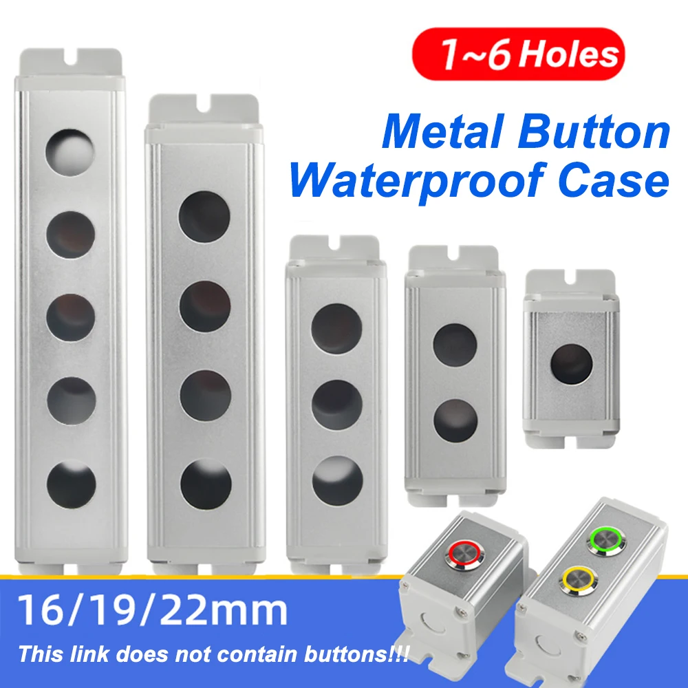 1-2-3-4-5-6-Hole-Waterproof-Aluminium-Alloy-Metal-Push-Button-Switch ...