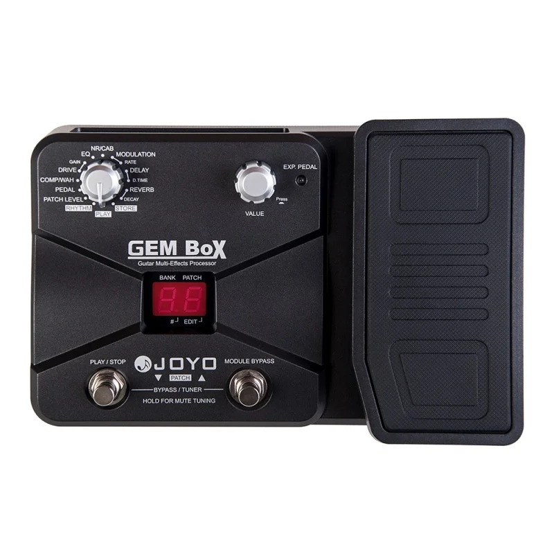 

JOYO GEM BOX Multi Effects Processor Floor Multi-effects Pedal 60 Effects and Footswitch For Guitar Accessories Music