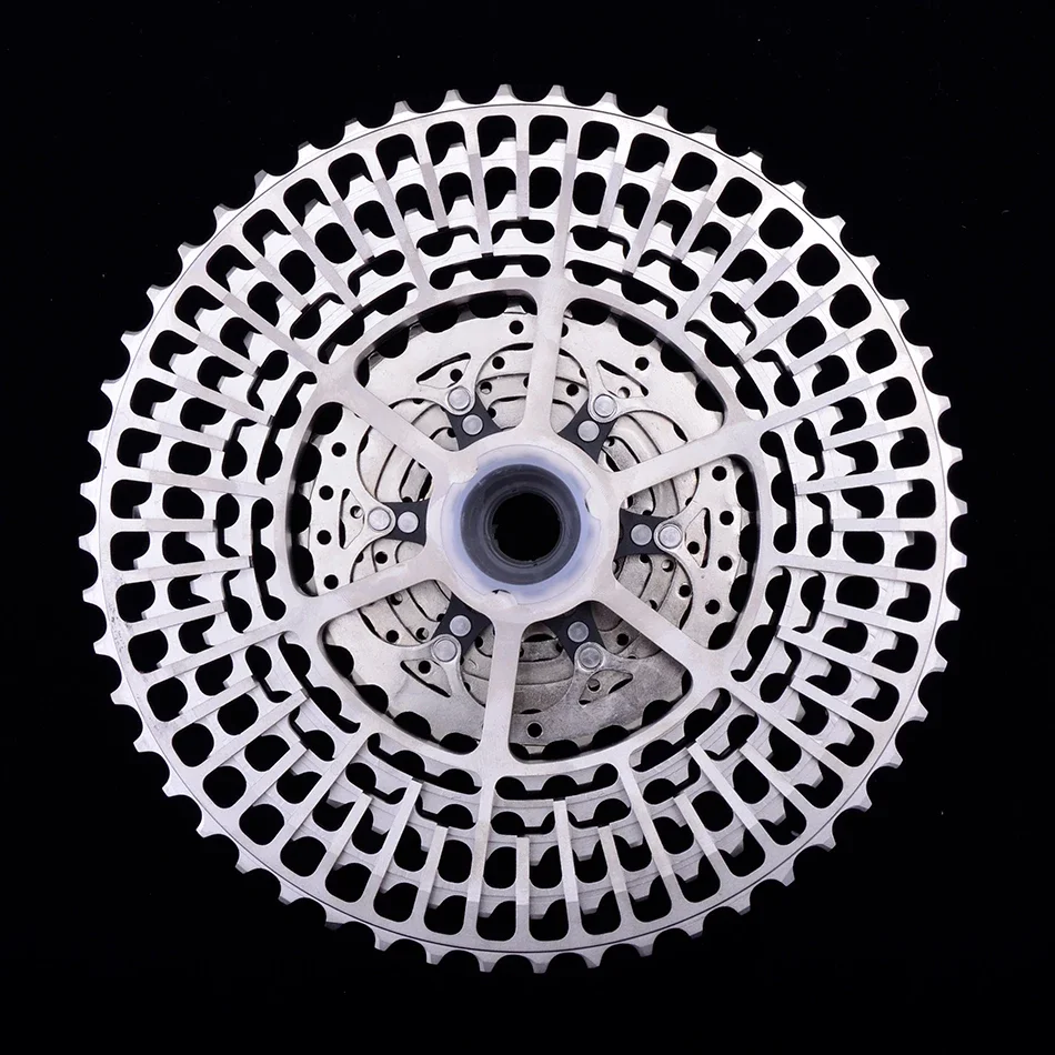 Bicycle Cassette GOLDIX Ultralight MTB Cassette CNC 10/11/12Speed 46-52T HG Freewheel for SHIMANO DEORE SLX XT SRAM Transmission