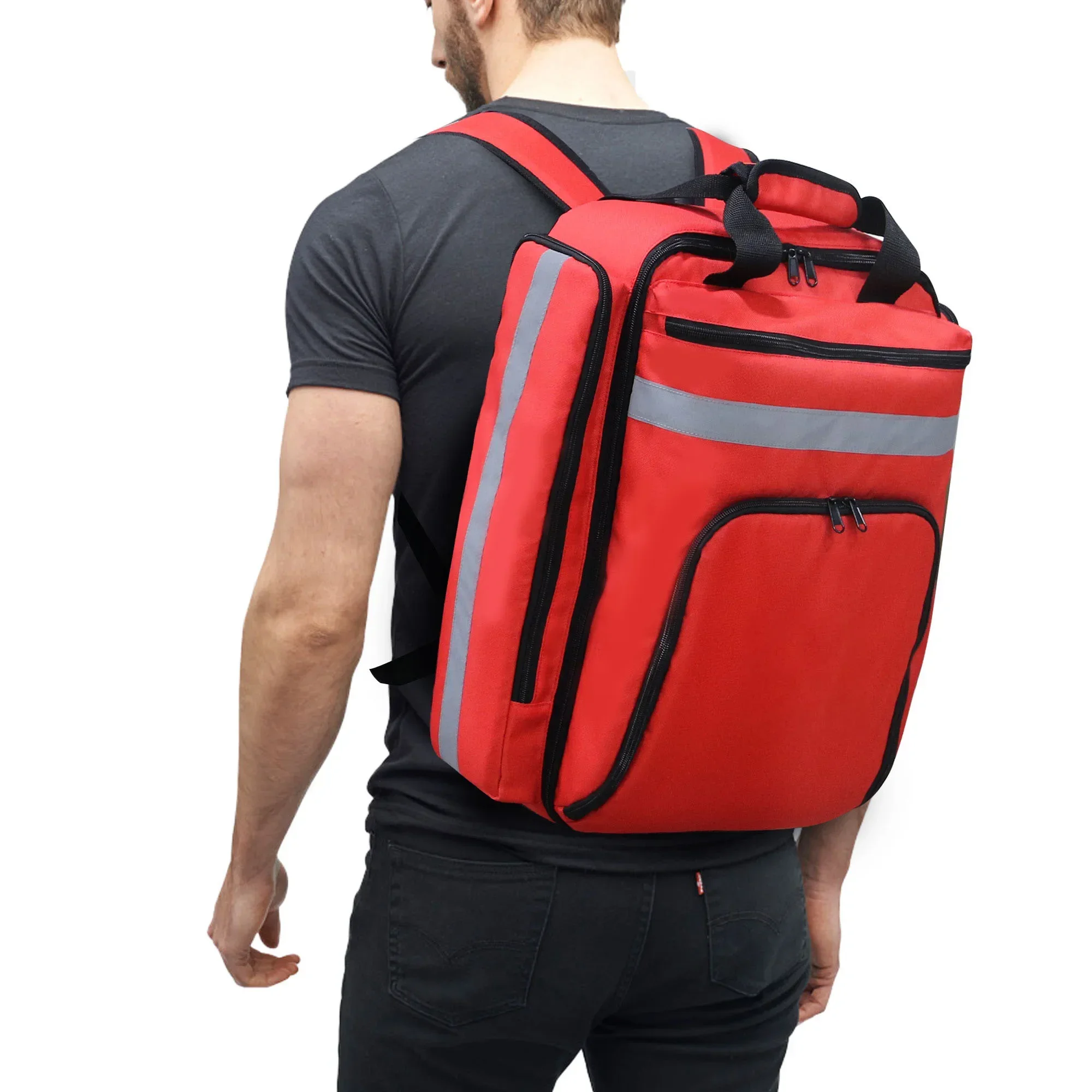 First Aid Kits Emergency Foldable Rescue Backpacks Large Capacity Sorted Storage Outdoor Camping Survival Kits Medical Kits