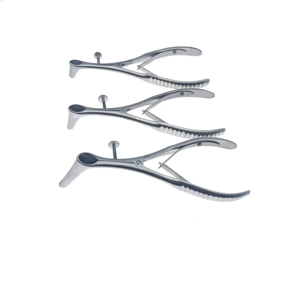 

Stainless steel Nose Mirror Speculum Lens Nostril Pliers for Nasal Cavity Examination Nasal Expander Nasal Speculum Forceps