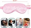 Imitated Silk Eye Mask for Sleeping Breathable Eyeshade Cover Sleeping Mask for Travel Nap Soft Comfort Blindfold Night Eyepatch 5