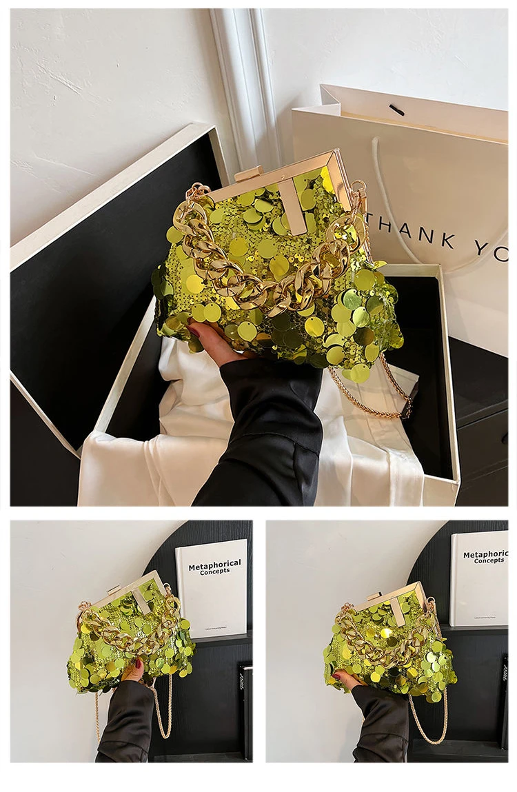 Carauana UNIU Mirage Clutch detail shot under evening light