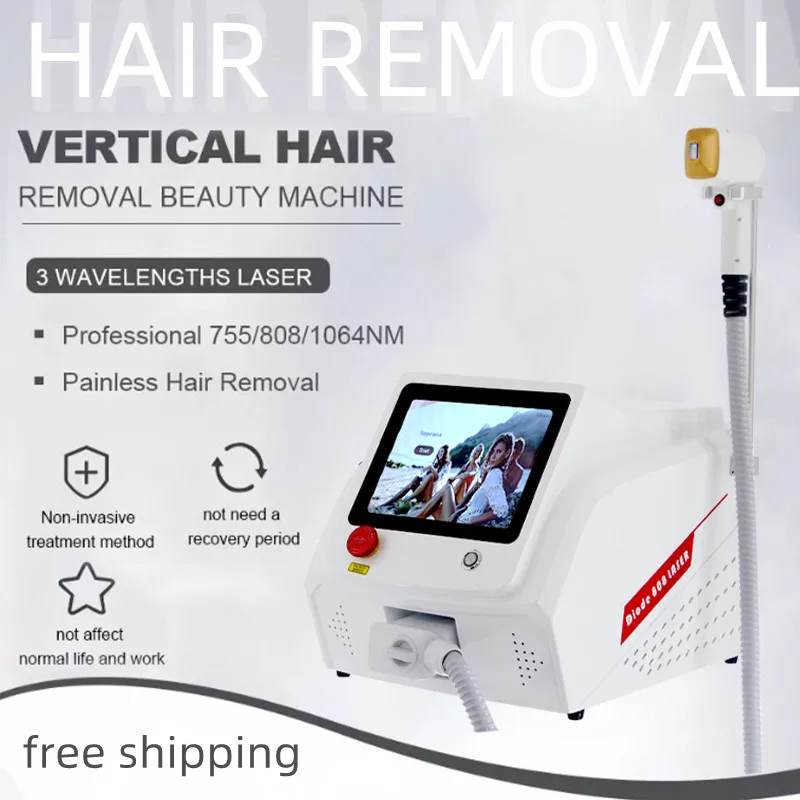 Permanent Hair Removal 808nm Diode Laser Machine CE certified Bikinis