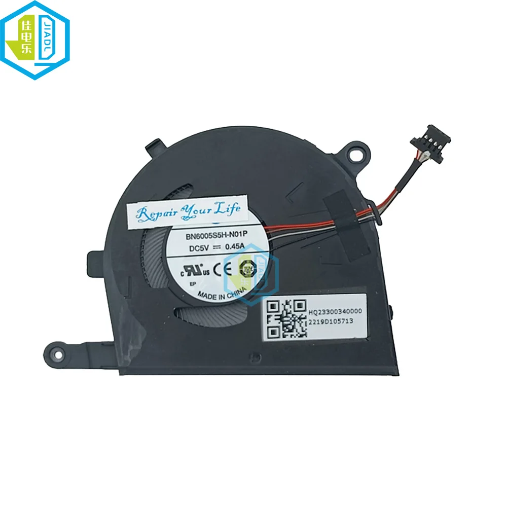 Notebook Cpu Ventilador de Refrigeração Ventiladores do Radiador para Lenovo Ideapad 13s Yoga Slim 713itl05 7-13acn05 5f10s13925 Bn6005s5h N01p N00p - Imagem 4