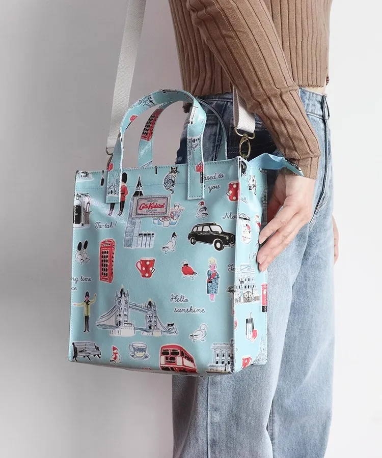 Cath Kidston 新品 Cath Kidston Handbag 25*11*27cm Cartoon Animal Style Bento