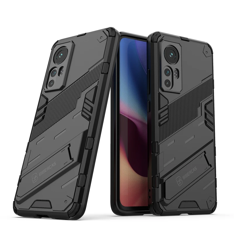 iphone 12 pro wallet case Phone Holder Case For Xiaomi 12S Case Bumper Anti-knock Armor Full Back Cover For Xiaomi 12S 12X 12 12SPro Case For Xiaomi 12S iphone 12 pro wallet case