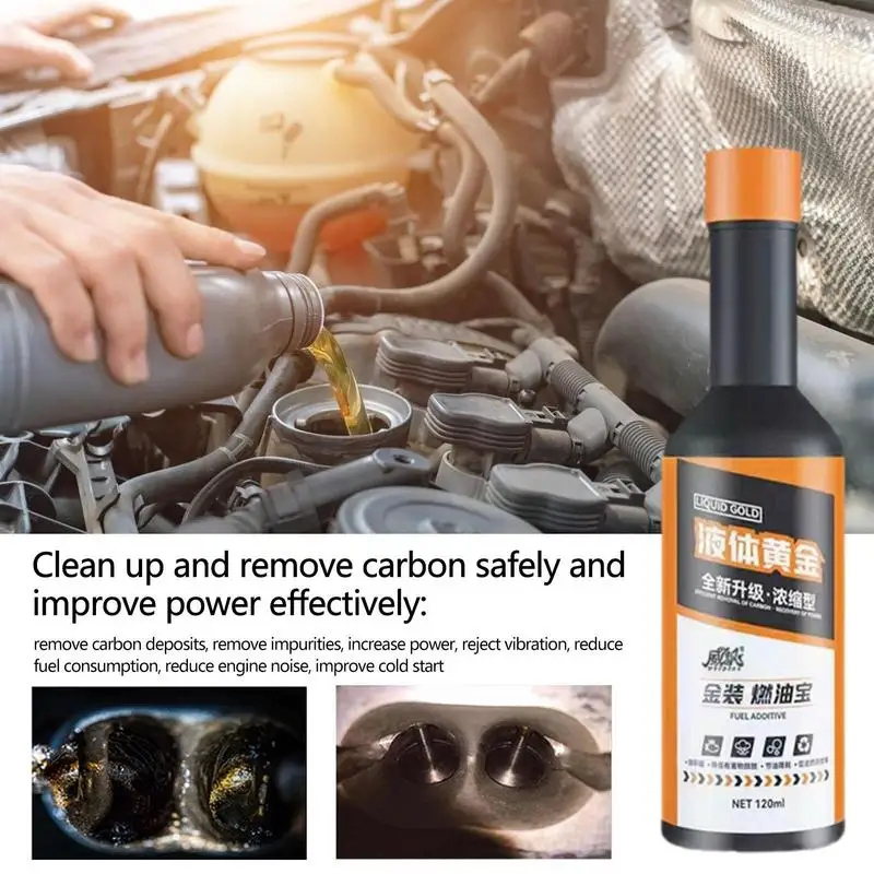 Automobilové mazat additive 4.05oz uhlík odstranění motor čistič anti-carbon zprostředkovat high-mileage motor mazat restaurátor krátit modrá