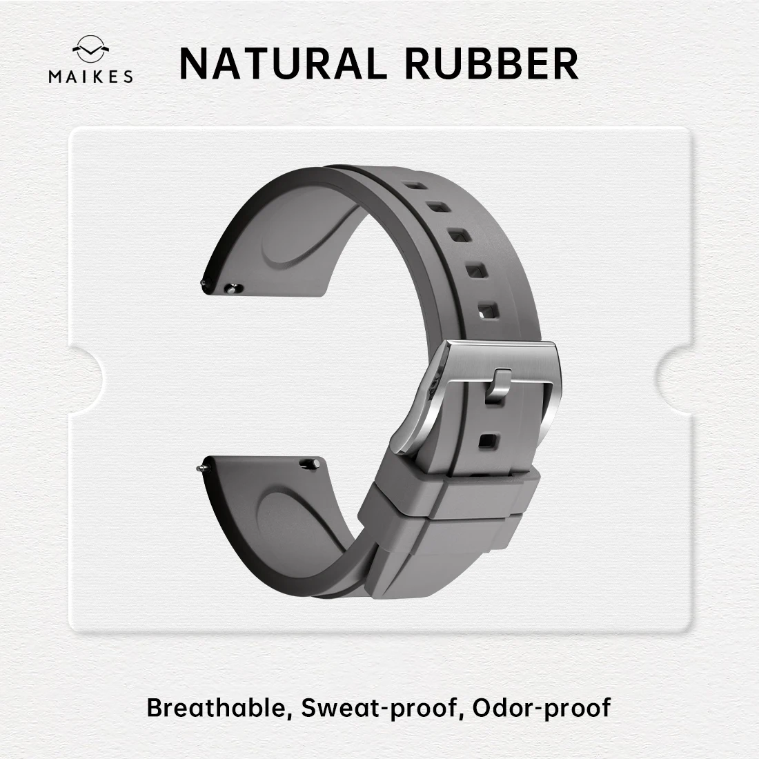 Versatile Quick Release Rubber Watch Strap - Premium Smart Watch Band Accessory