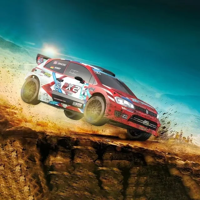 Zdracing Rx12 Rc Car 1/12 4wd Brushless Lighting Off-Road Rally Racing Car 50km/H High-Speed Electric Control Model Car Toy Gift 2