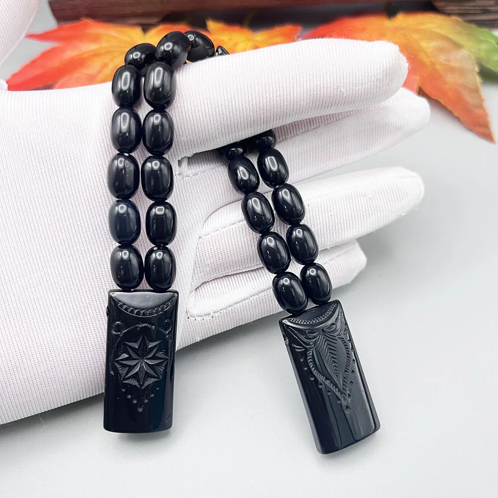 NJ99 NEW Rosary Men Acrylic 3D Resin Octagonal Sta Flame Can Flip Fingertips To Relieve Ressure Prayer Hand Meditation Ornament
