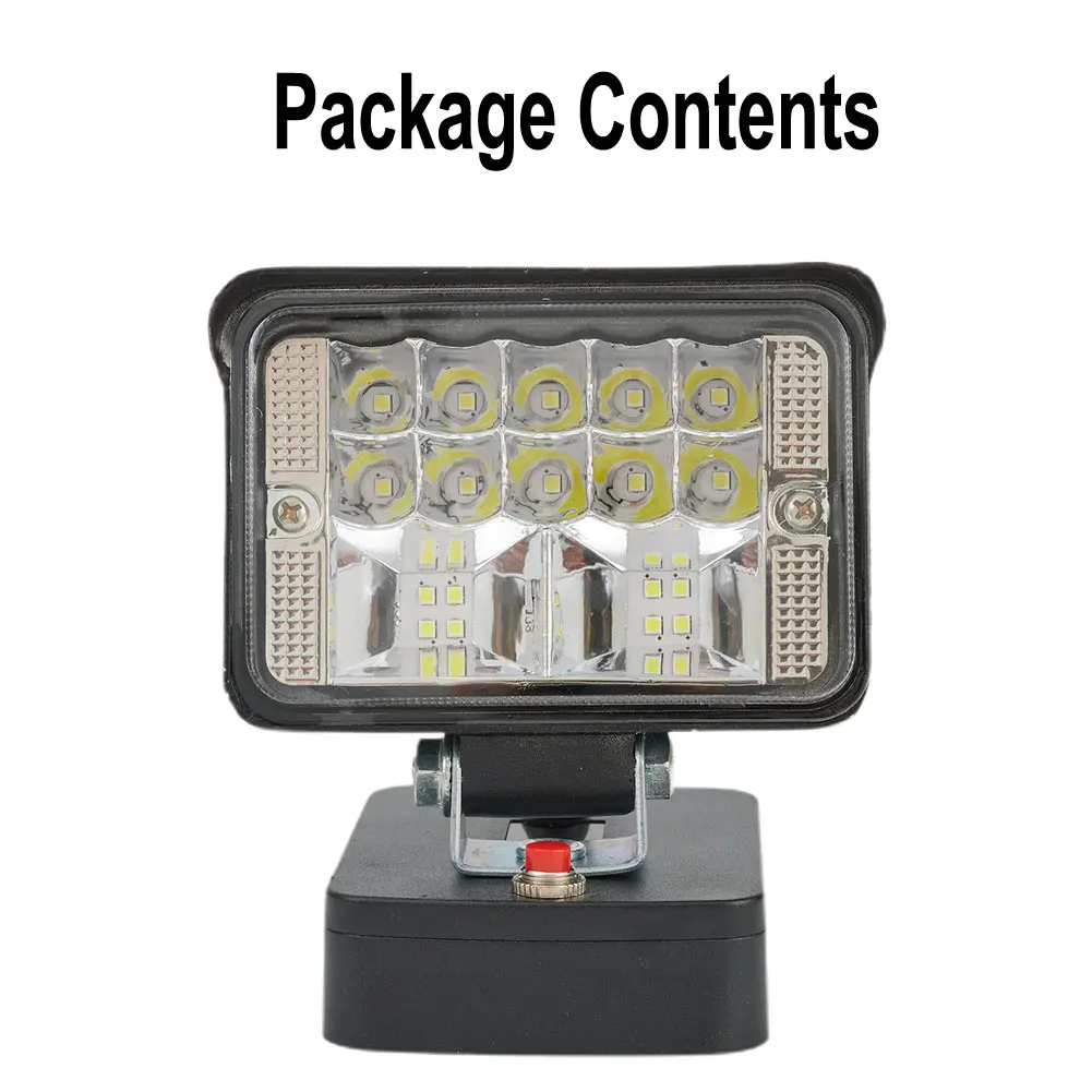 LED Work Light For RIDGID/AEG 18V LED Work Light Torch Flood High Brightness Li-Ion With Low Voltage Protection Function