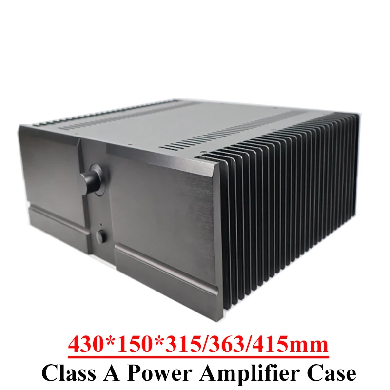 

430*150*315/363/415mm All Aluminum Power Amplifier Enclosure Case Class A Amplifier Chassis Diy Audio Accessories