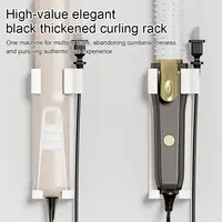 Wall Mount Holder For Dyson Styler Hair Curling Iron Aluminum Organizor Storage Rack Suitable Various Curly Hair Sticks 2