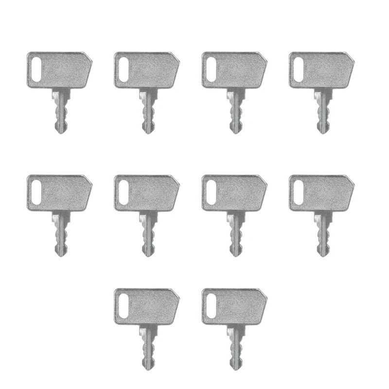 10 PCS Ignition Key 14644 M516 15271326 Compatible with Terex Generation 7 Articulated Dump Truck ADT Compatible with Tennant
