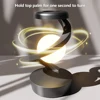 LED 360° Rotating Night Light With Wireless Charger Cordless Desk Lamp Rechargeable LED Levitating Night Light For Living Room 6