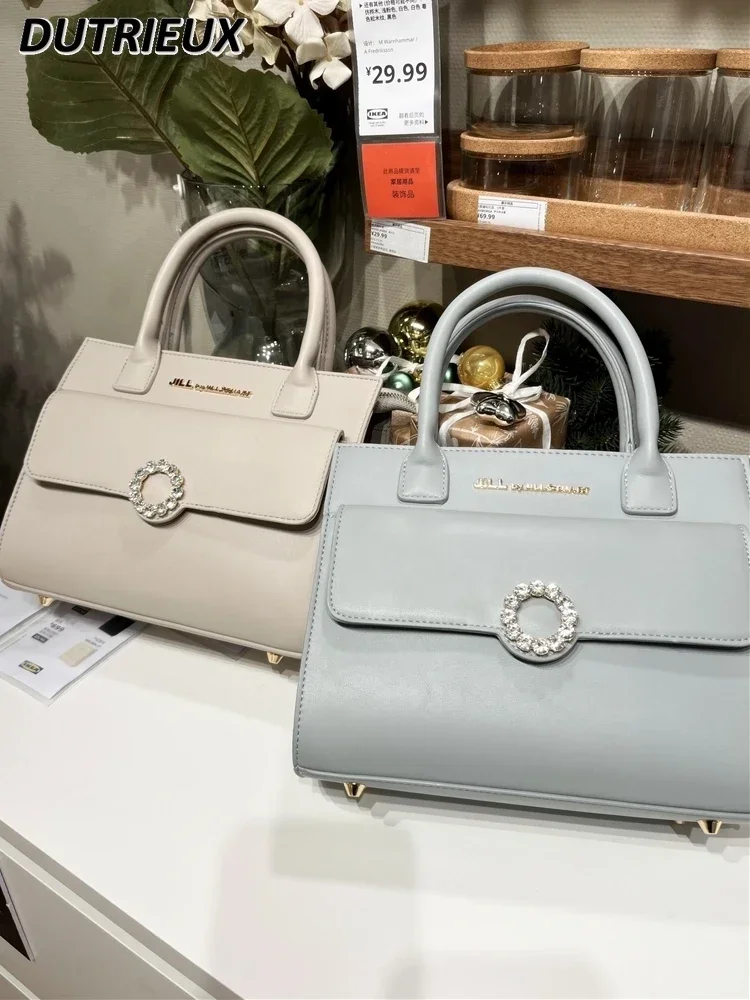 2023 New Women's Bags Diamond Shoulder Handbags for Ladies All-Matching Crossbody Bag Japanese Style Make Up Bag Female