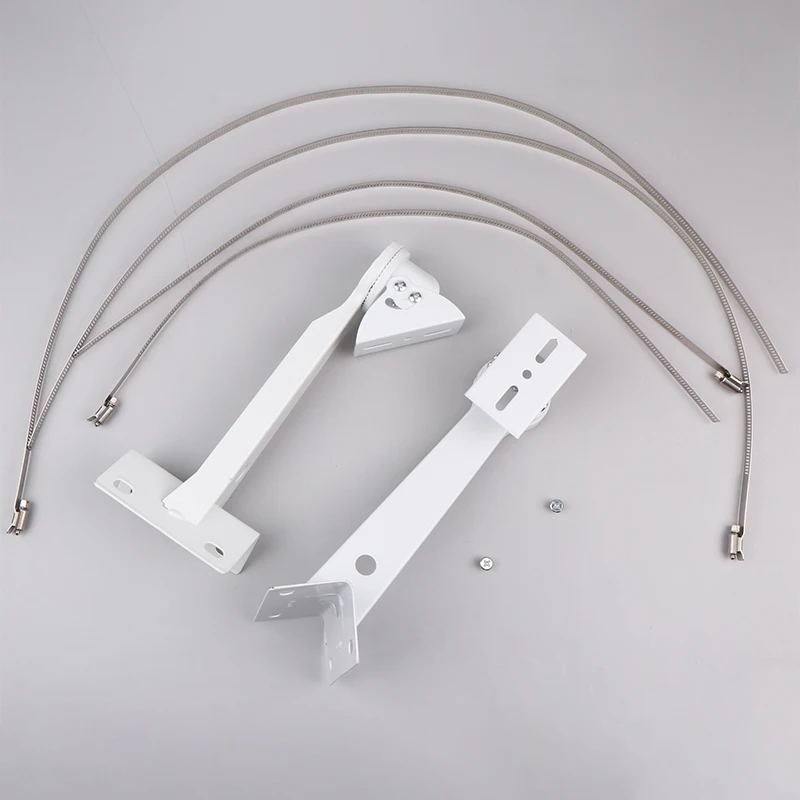 Security Camera Bracket Monitoring Hoop Bracket Closed Circuit Camera Pole Hoop Bracket Monitoring Outdoor External Wall Corner