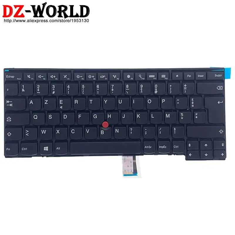 Teclado Retroiluminado Francês Azerty fr Apto para Lenovo Thinkpad T440 p T450 s T460 L440 L450 L460 L470 E431 E440 01en519 01ax321 04y0873 - Imagem 6