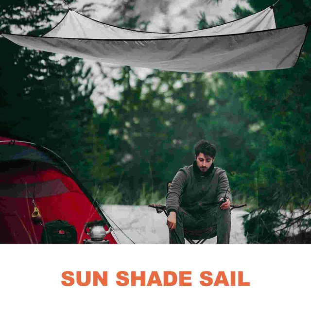 Árnyékos Vitorlás Napfény Blokk Árnyékolás Nettó Kültéri Napfényes Ellátás Háló Otthoni Kert - Image 4