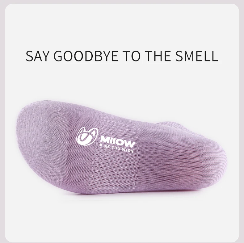 MIIOW 5 Pair Simple Women Socks Breathable Leisure Boat Sock Solid Color Socks Comfortable Cotton Deodorant Socks Anti-wear Feet 55 Sd4de6e04108c46b3b52e20bcc986f0fe6