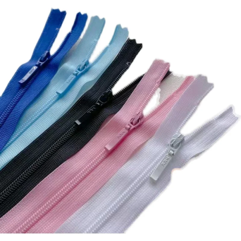 

5 шт. новый оригинальный YKK3 3-й нейлоновый кружевной боковой открытый хвост передний закрытый задний карман молния многоцветный многодлинный!