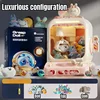 Mini Doll Vending Machine Children Coin Operated Game DIY Prizes Gashapon Plush Claw Crane Machines Christmas Gift Toys for Kids 6