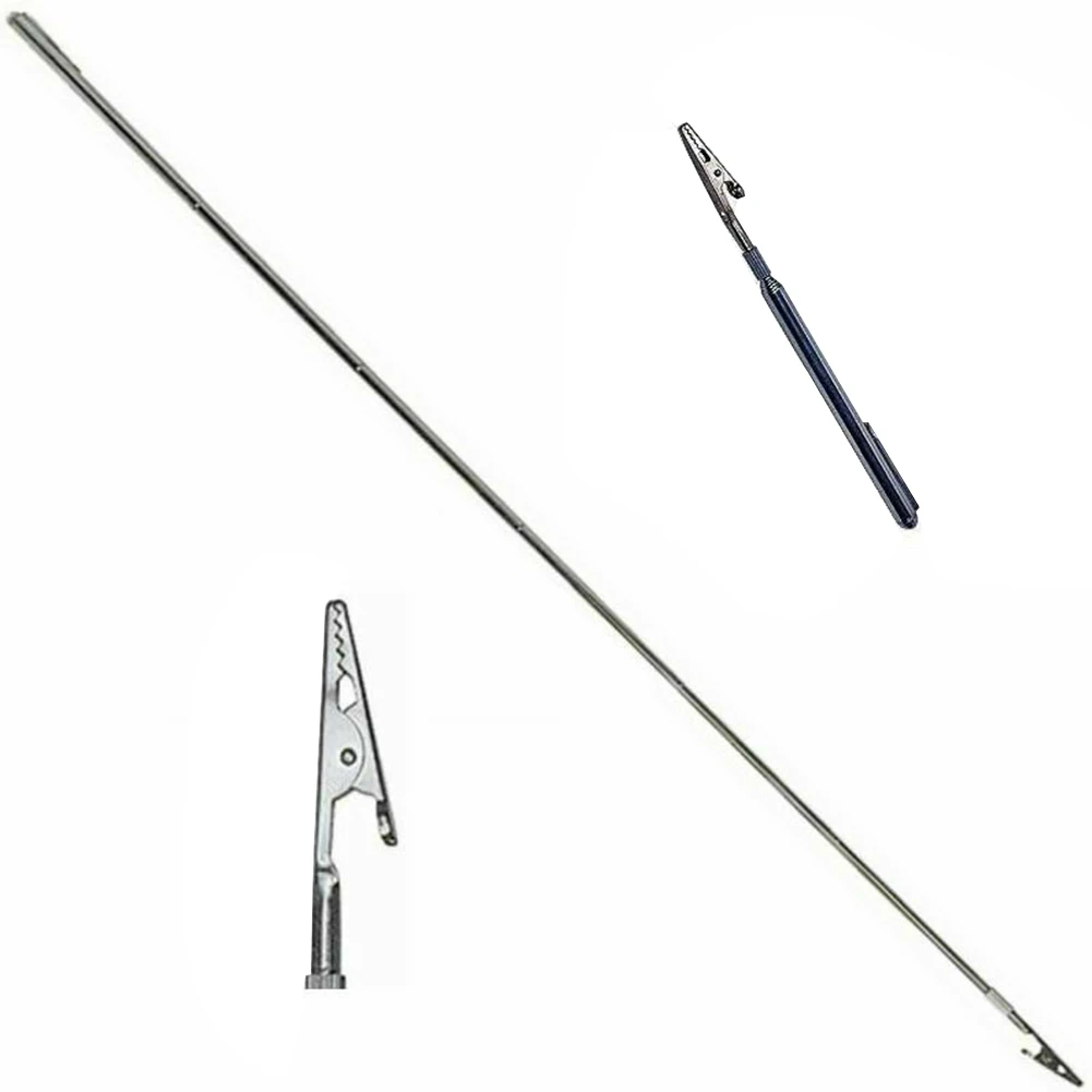 Computer Maintenance Crocodile Clip Pocket Clip 8 Inches Chrome Plating Stainless Steel Telescopic High-quality