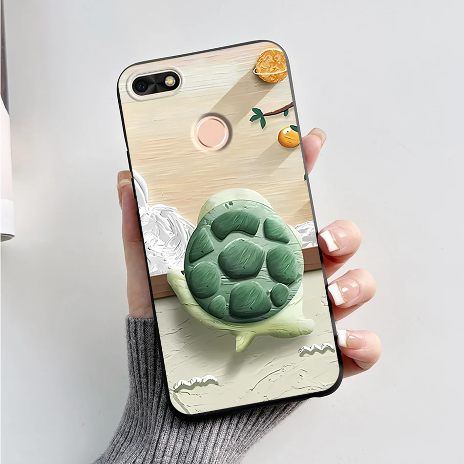 Cartoon Silicone Back Cover Case
