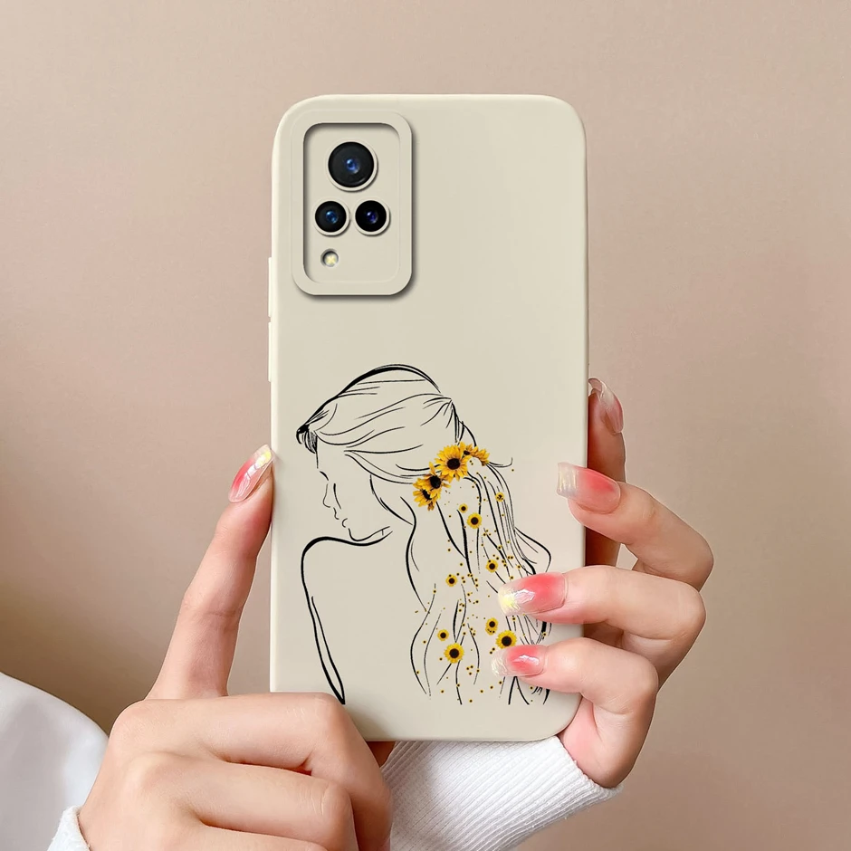 Cute Cartoon High-Quality Liquid Silicone Phone Case - New Design