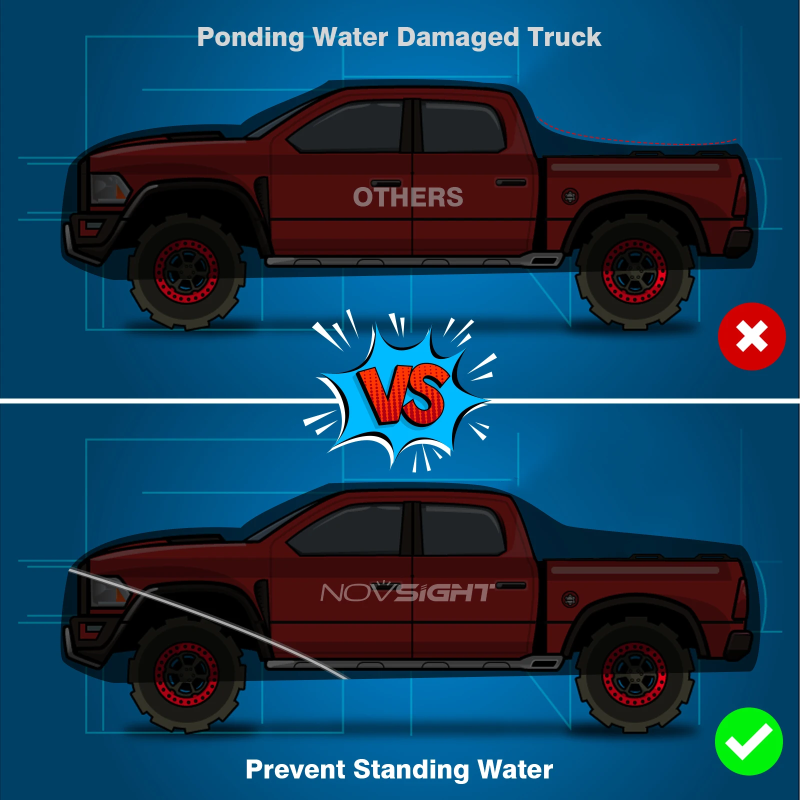 Universal Pickup Truck Full Covers 6