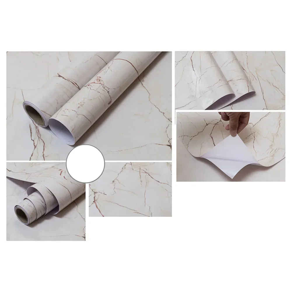 Waterproof Oil-Resistant Kitchen Decor Wallpaper - Easy Maintenance Roll (40cm x 10m)