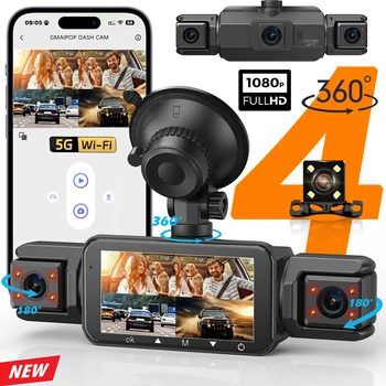 4-Channel Car Dashcam 1